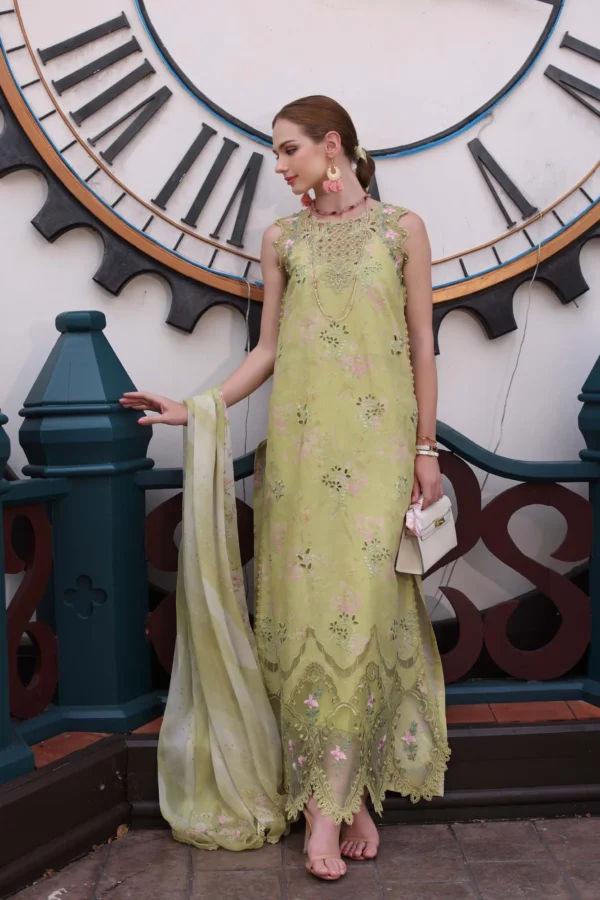 Alternative view of Noor Eid Luxe Chikankari' 25 | D8