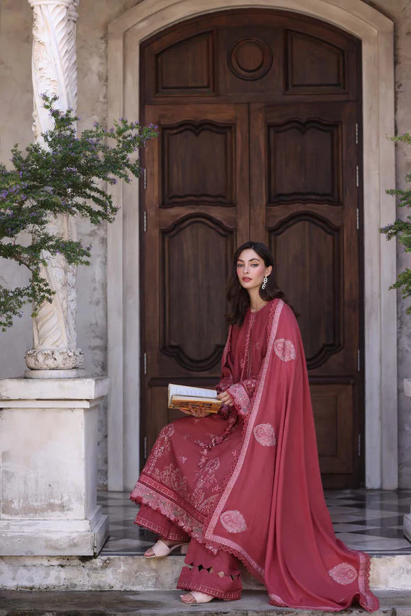 Noor Winter Pashmina Shawls'25 | Saadi Aasad || Sienna - Image 3
