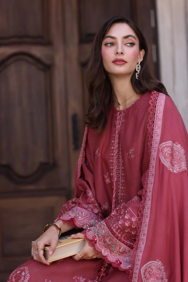 Noor Winter Pashmina Shawls'25 | Saadi Aasad || Sienna - Image 2
