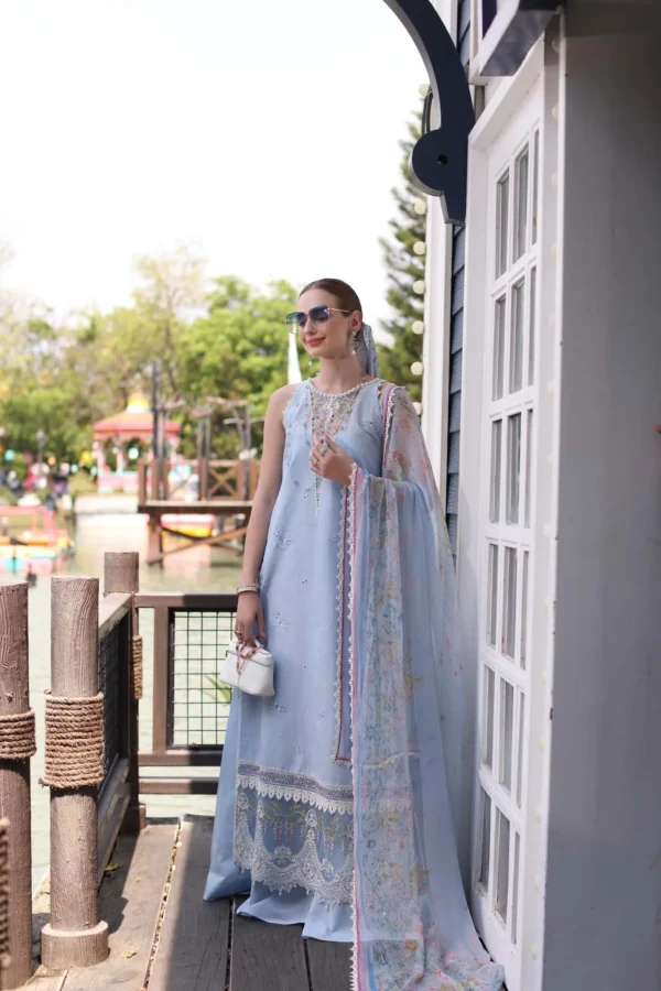 Alternative view of Noor Eid Luxe Chikankari' 25 | D2