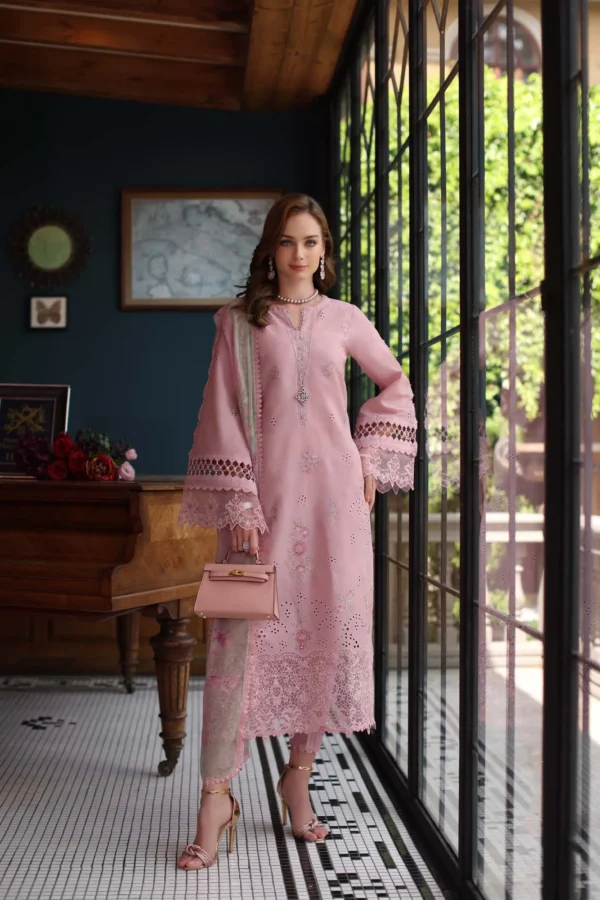Noor Eid Luxury Schiffli Laserkari' 25 by Saadia Asad | D3