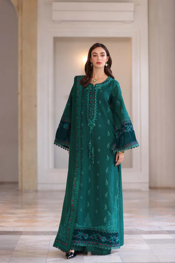 Noor Winter Pashmina Shawls'25 | Saadi Aasad || Emerald Reverie