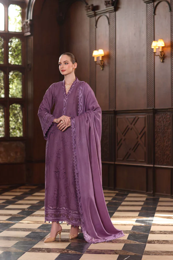 Noor Winter Pashmina Shawls'25 | Saadi Aasad || Serenity - Image 6