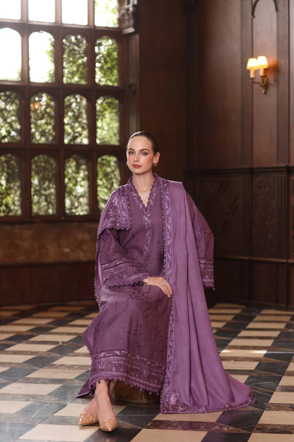 Noor Winter Pashmina Shawls'25 | Saadi Aasad || Serenity - Image 4