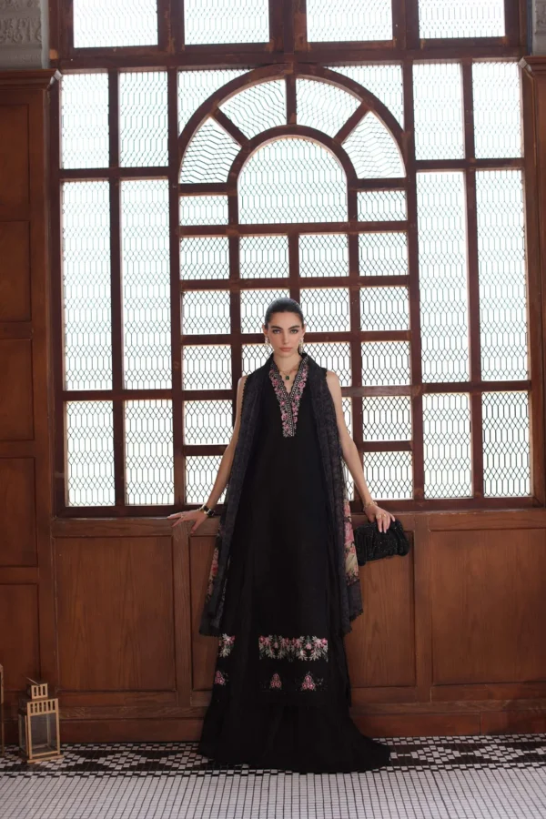 Noor Eid Luxury Schiffli Laserkari' 25 by Saadia Asad | D7