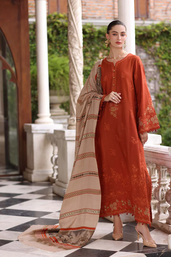 Noor Winter Pashmina Shawls'25 | Saadi Aasad || Rustique - Image 5