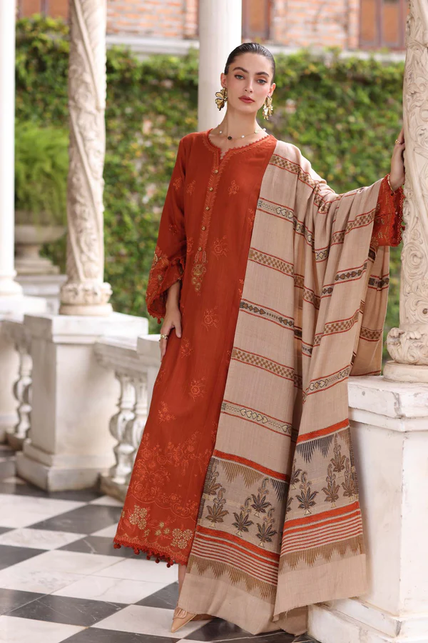 Noor Winter Pashmina Shawls'25 | Saadi Aasad || Rustique - Image 4