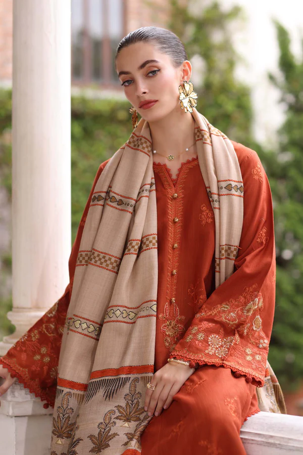 Noor Winter Pashmina Shawls'25 | Saadi Aasad || Rustique - Image 2