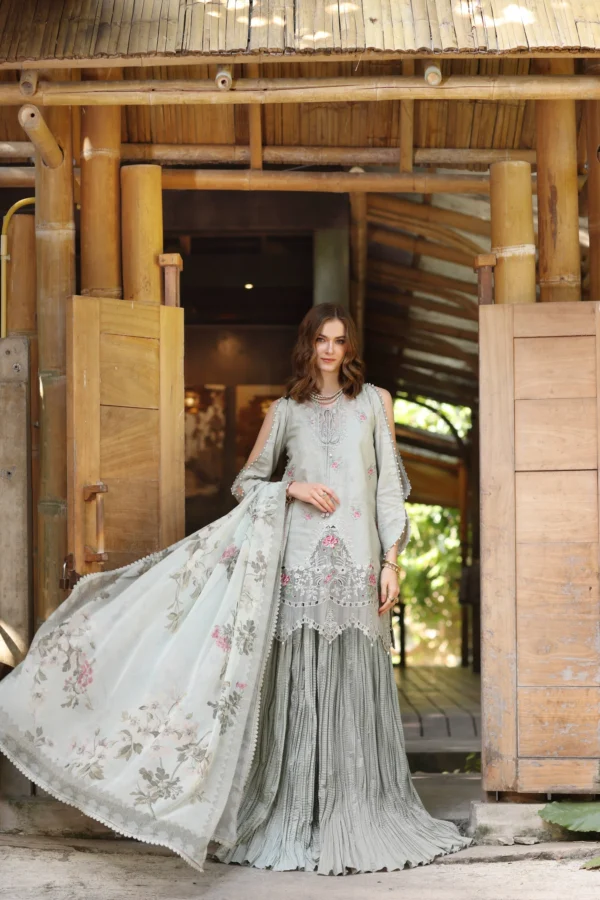Noor Eid Luxe Printedkari '25 by Saadia Aasad | D2-A