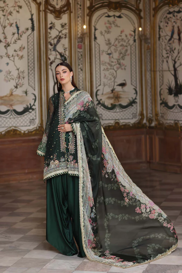 Noor Noor Festive '25 | Saadi Aasad | D5 - Green - Image 2