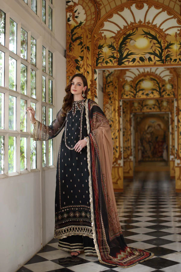 Noor Noor Festive '25 | Saadi Aasad | D1 - Black