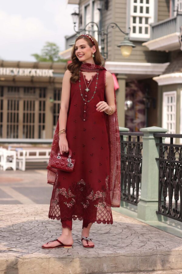 Alternative view of Noor Eid Luxe Chikankari' 25 | D1
