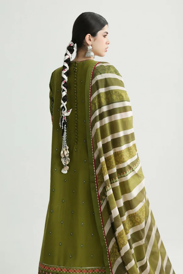 Alternative view of Zara Shahjahan Luxury Lawn 2024 | 8B