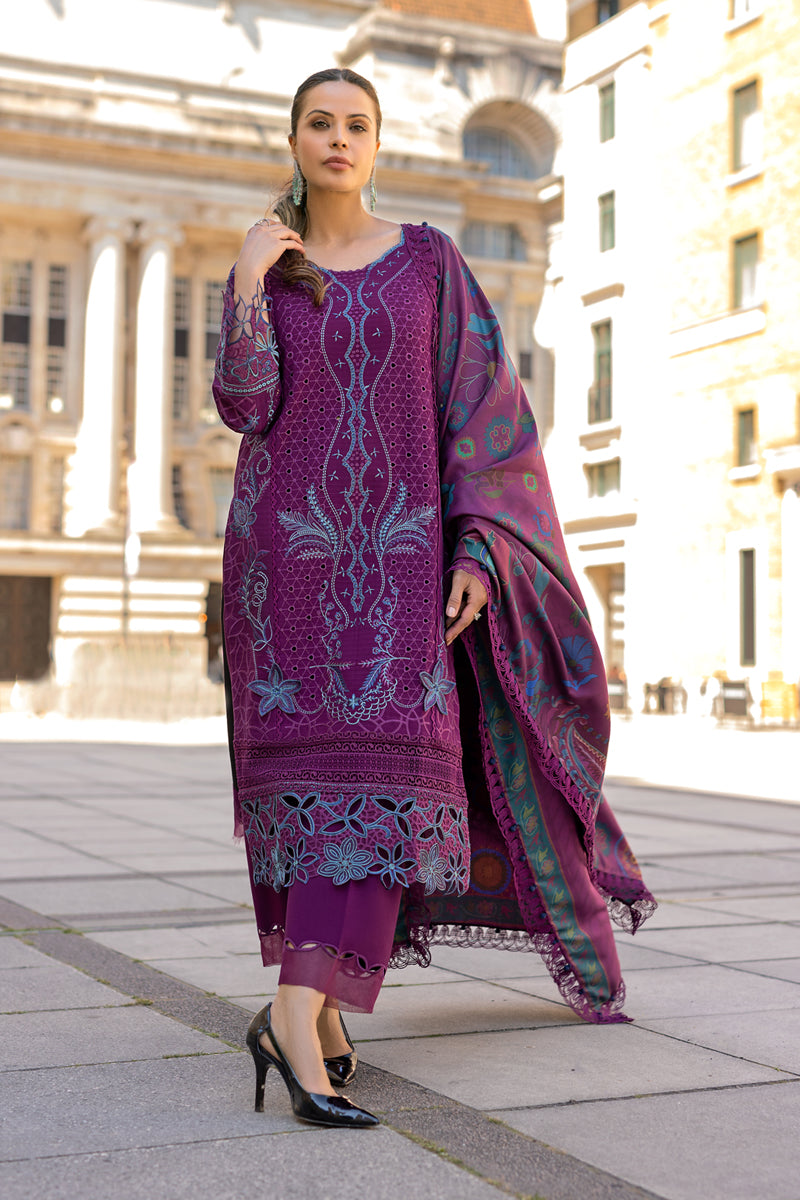 Carnation Winter Shawl Edit ’24 by Rang Rasiya | RR24V08CSD13