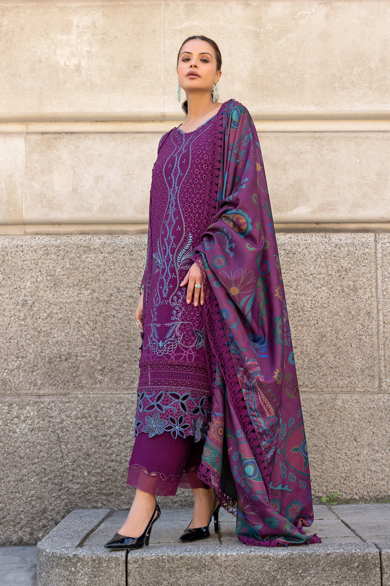 Carnation Winter Shawl Edit ’24 by Rang Rasiya | RR24V08CSD13 - Image 5
