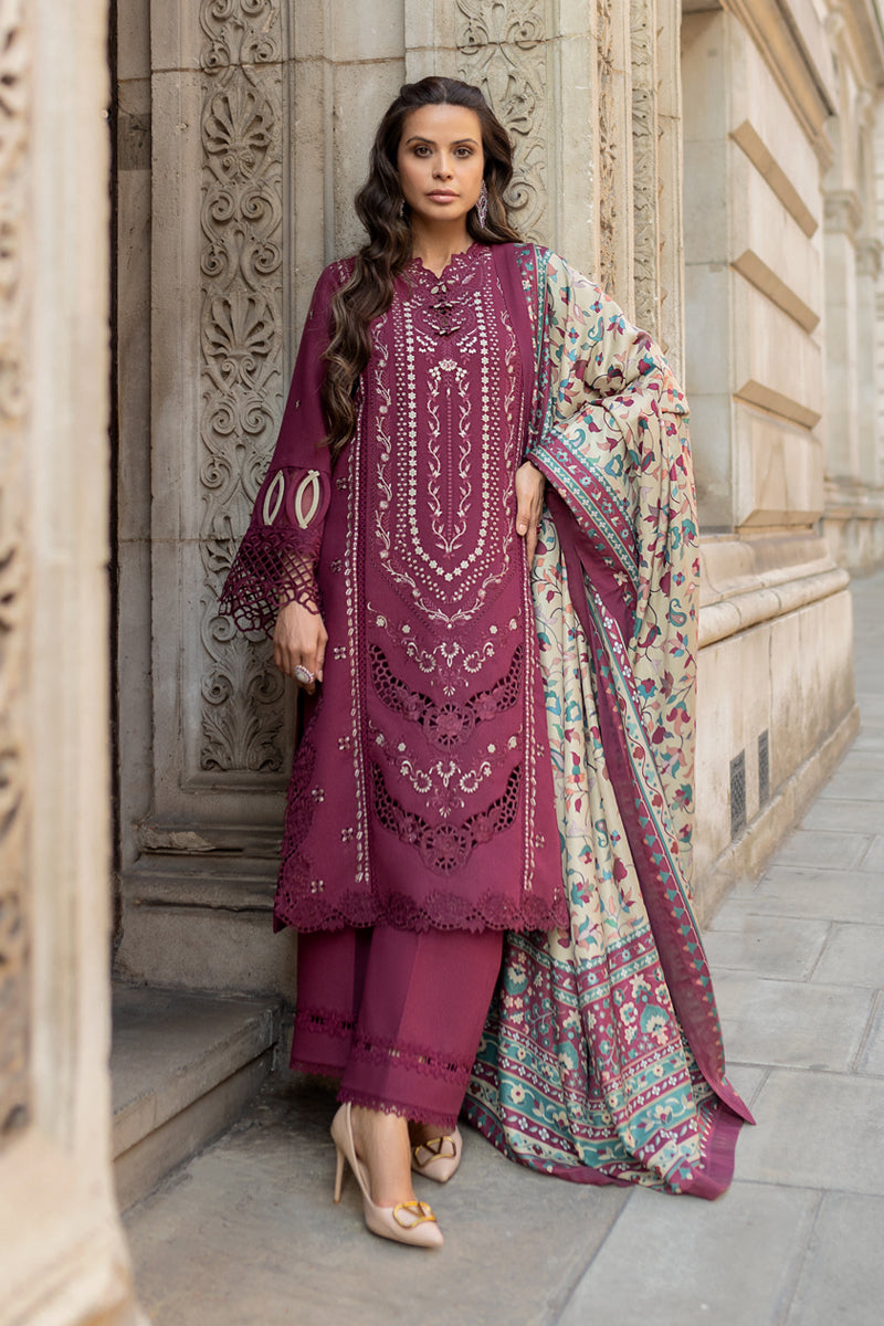 Carnation Winter Shawl Edit ’24 by Rang Rasiya | RR24V08CSD04 - Image 4
