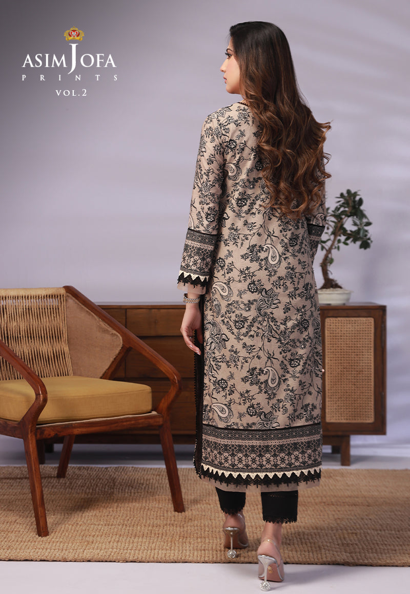 Asim Jofa Basic Print Collection Vol 2 | (GZ-78) - Image 2