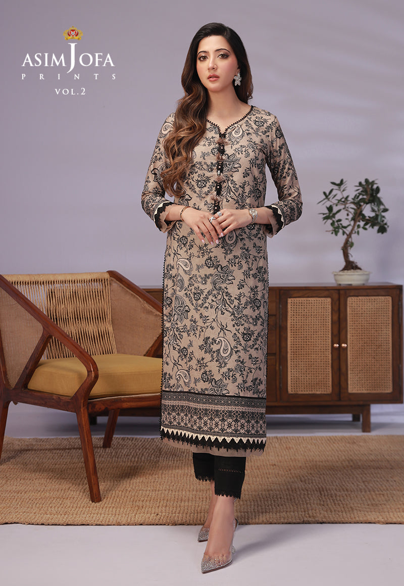 Asim Jofa Basic Print Collection Vol 2 | (GZ-78)