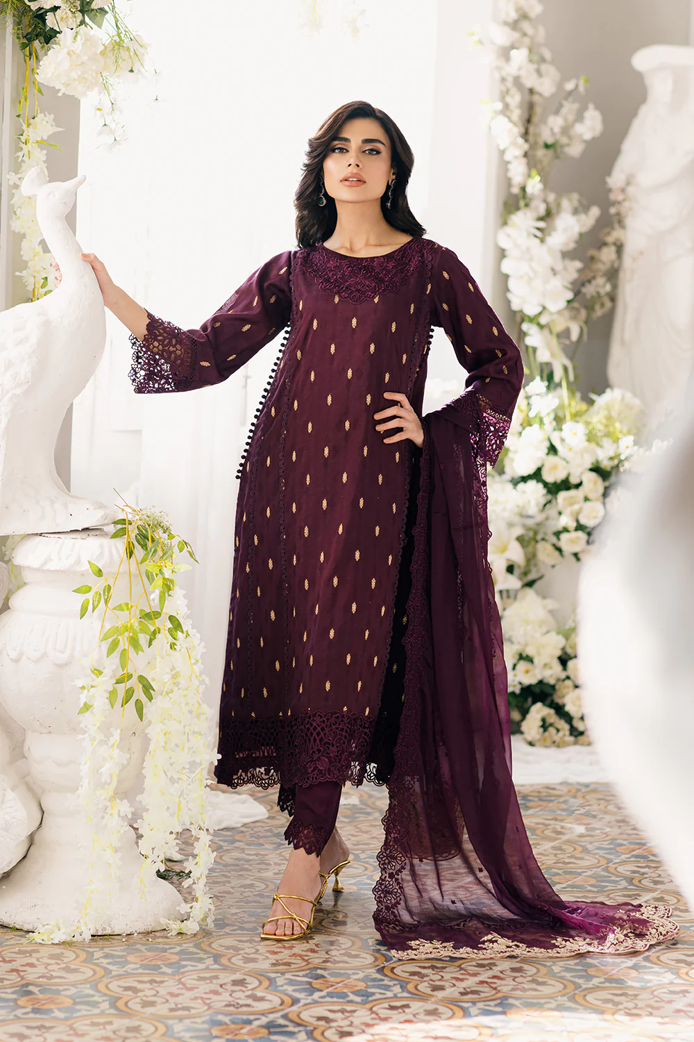 Azure Ensembles Jacquard 2024 | Almandine