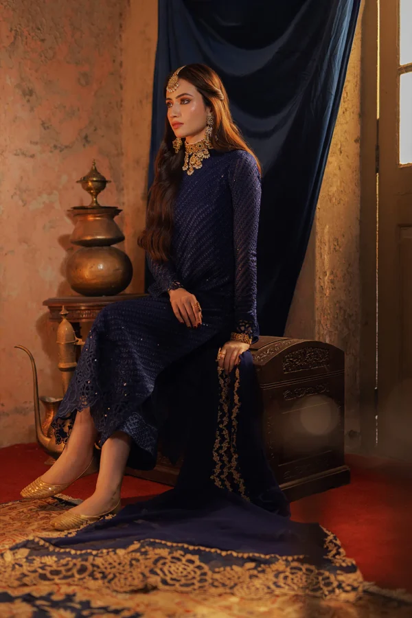 Alternative view of Azure Festive Collection 2024 | Aqua Serene
