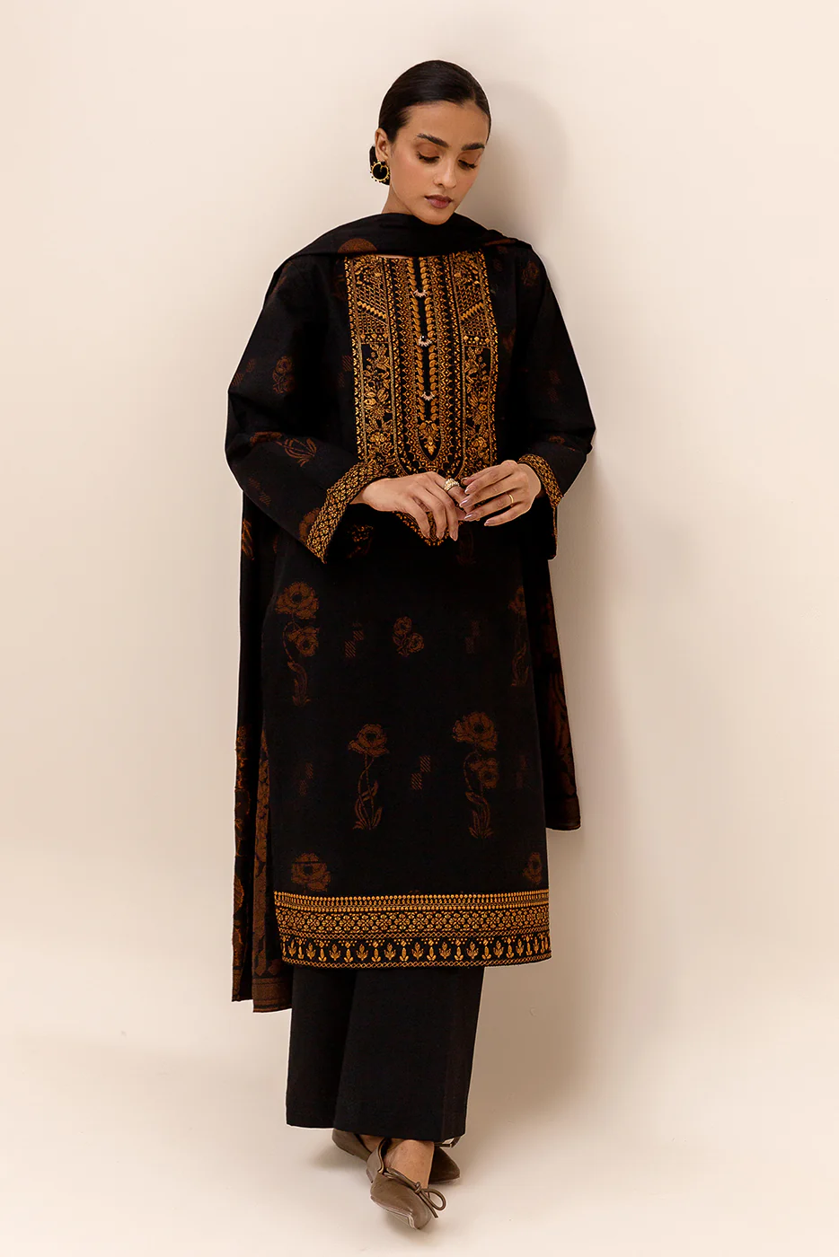 Beechtree Unstitched Winter Limited Edition | BT12406UN004449-BLACK-2000000265827-3PC