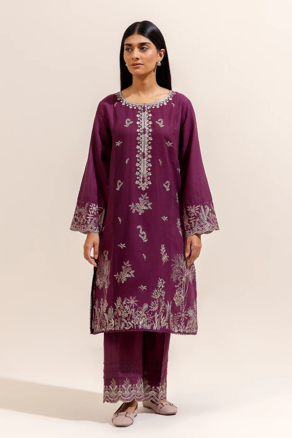 Beechtree Unstitched Winter Limited Edition | BT22401UN004055-PINK-2000000267631-2PC