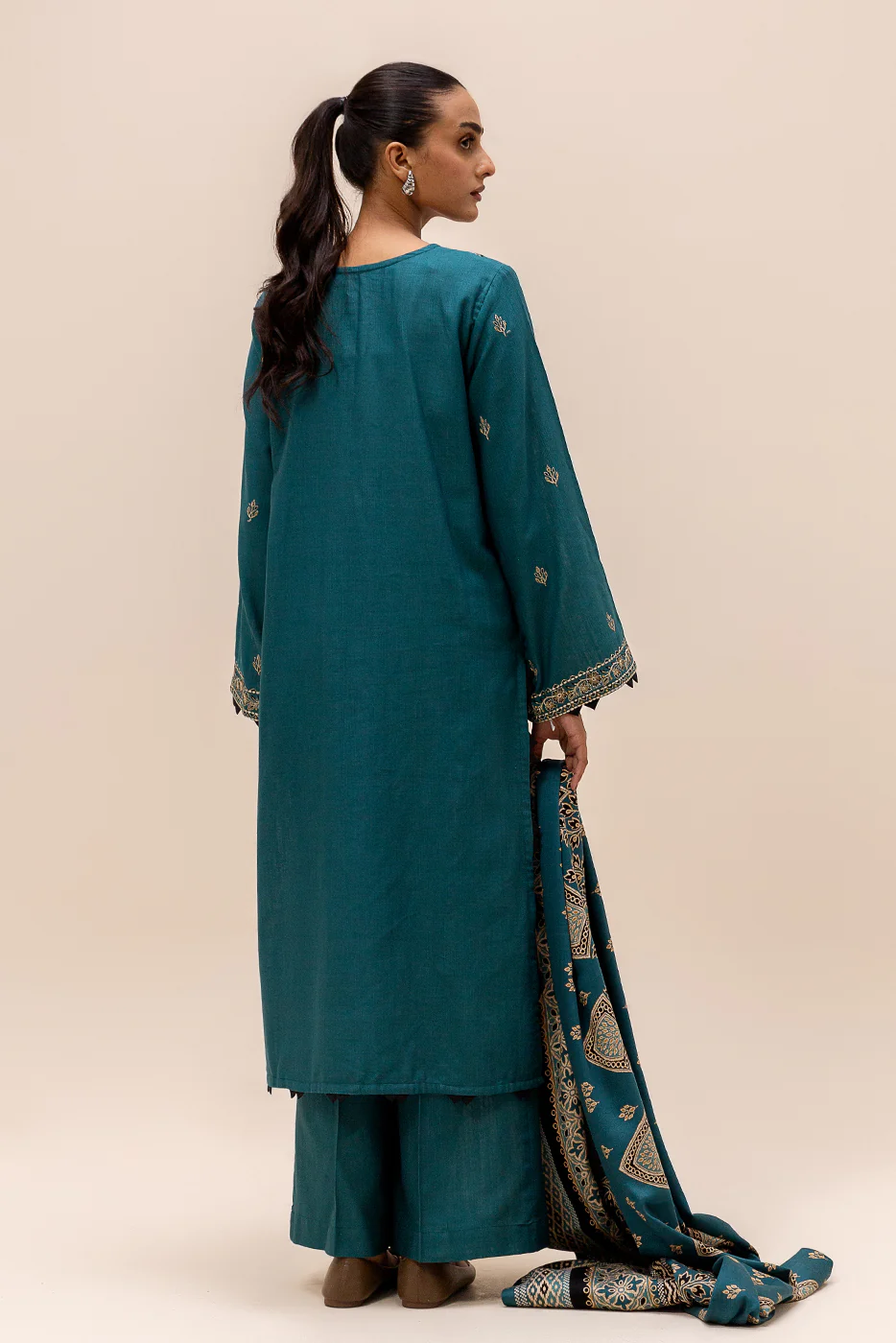 Beechtree Unstitched Winter Limited Edition | BT22401UN004067-TEAL-2000000265860-3PC - Image 2