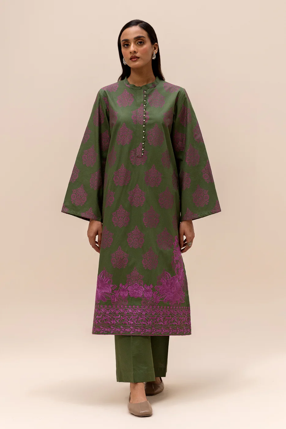 Beechtree Unstitched Winter Limited Edition | BT22401UN004249-GREEN-2000000265874-2PC