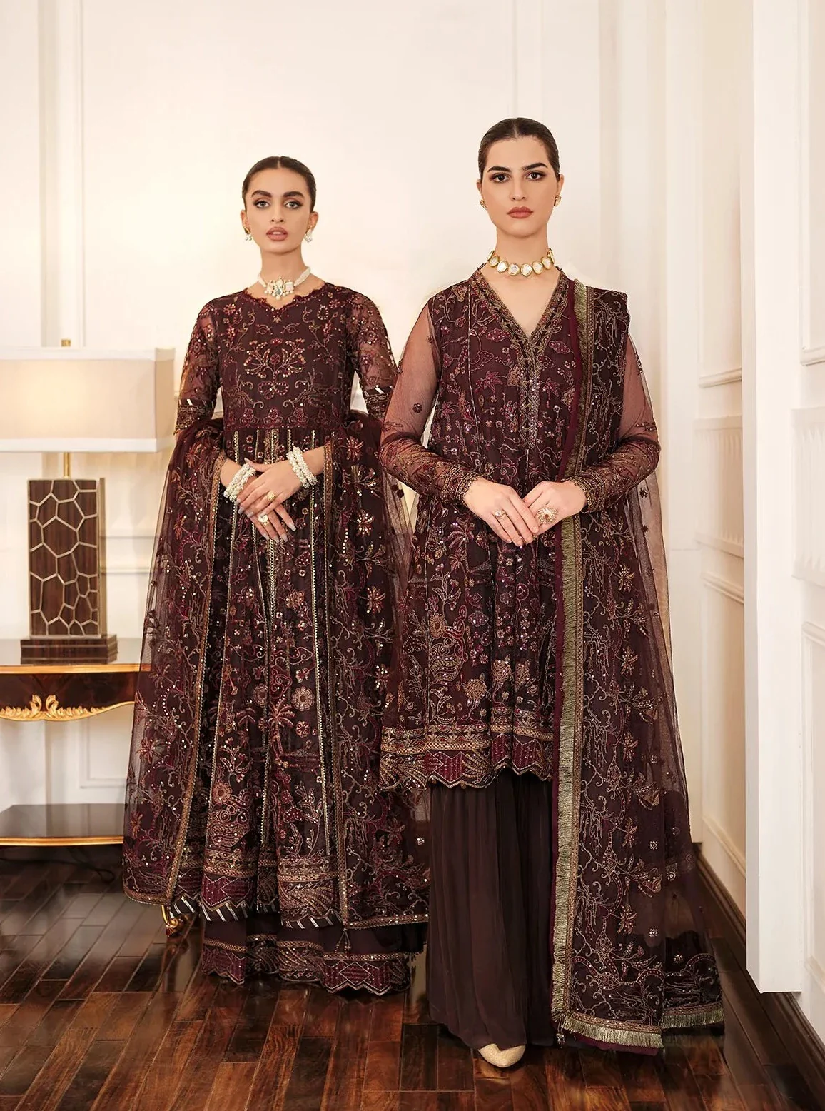 Farasha Luxe Atelier Embroidered Collection | Celine