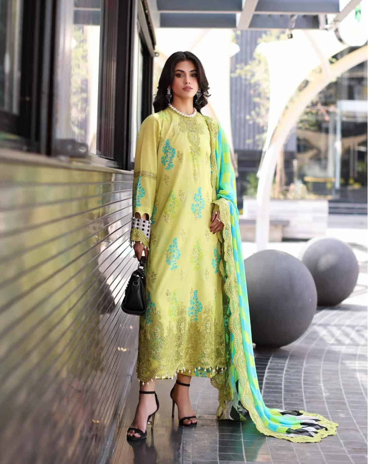 Charizma Rang-e-Bahaar Embroidered Lawn 2024 | CRB4-16