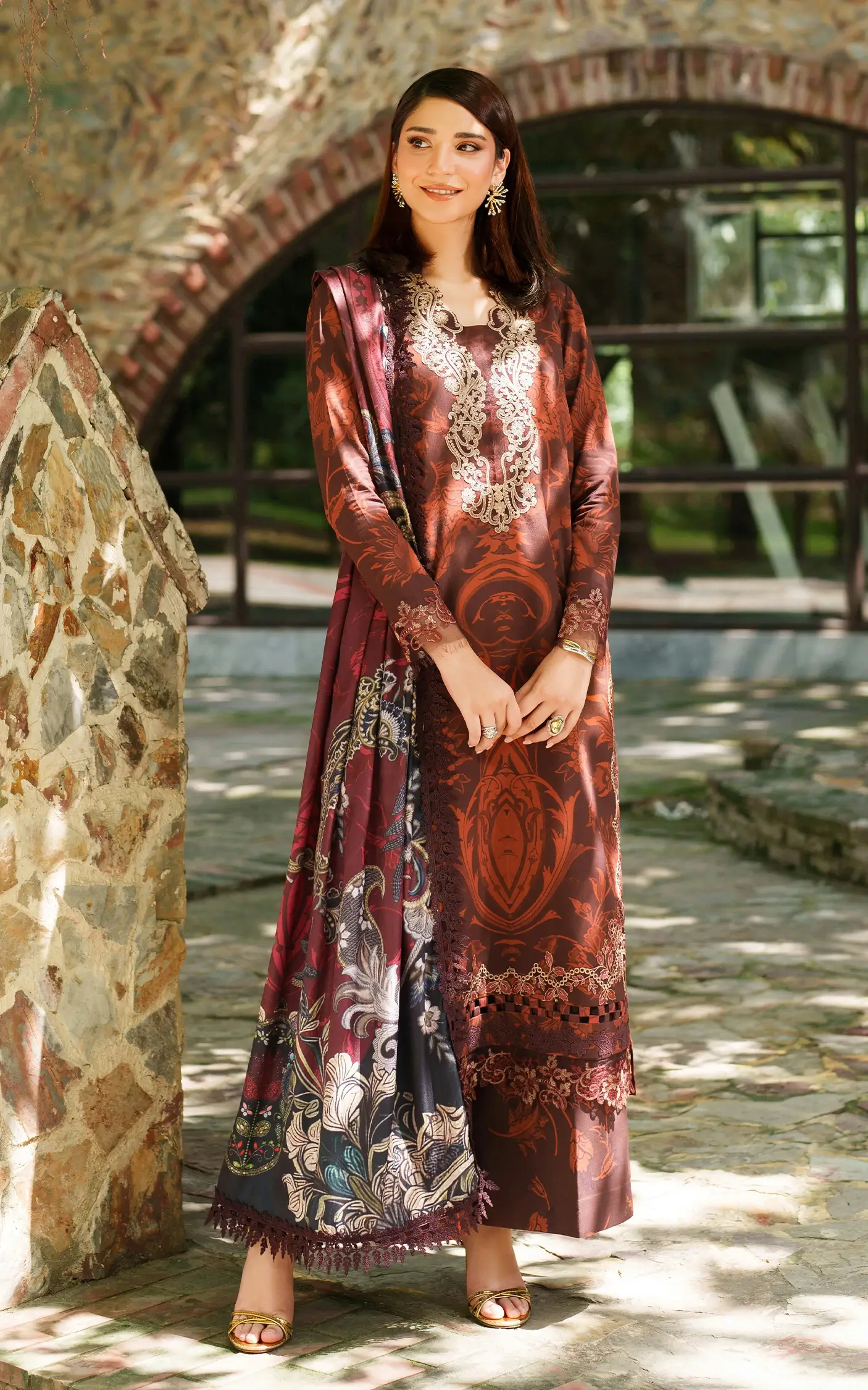 Asifa Nabeel Meraki Winter'25 || Crimson Chill - Image 4