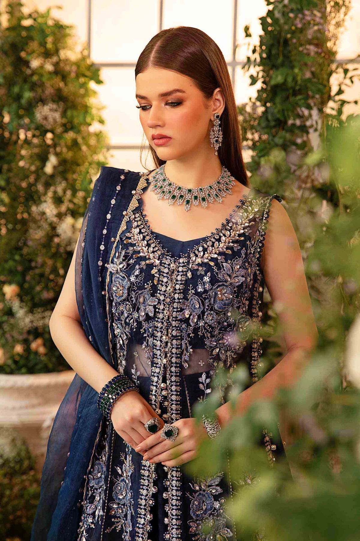 MARIA.B Mbroidered Wedding Collection | BD-2901 - Image 6