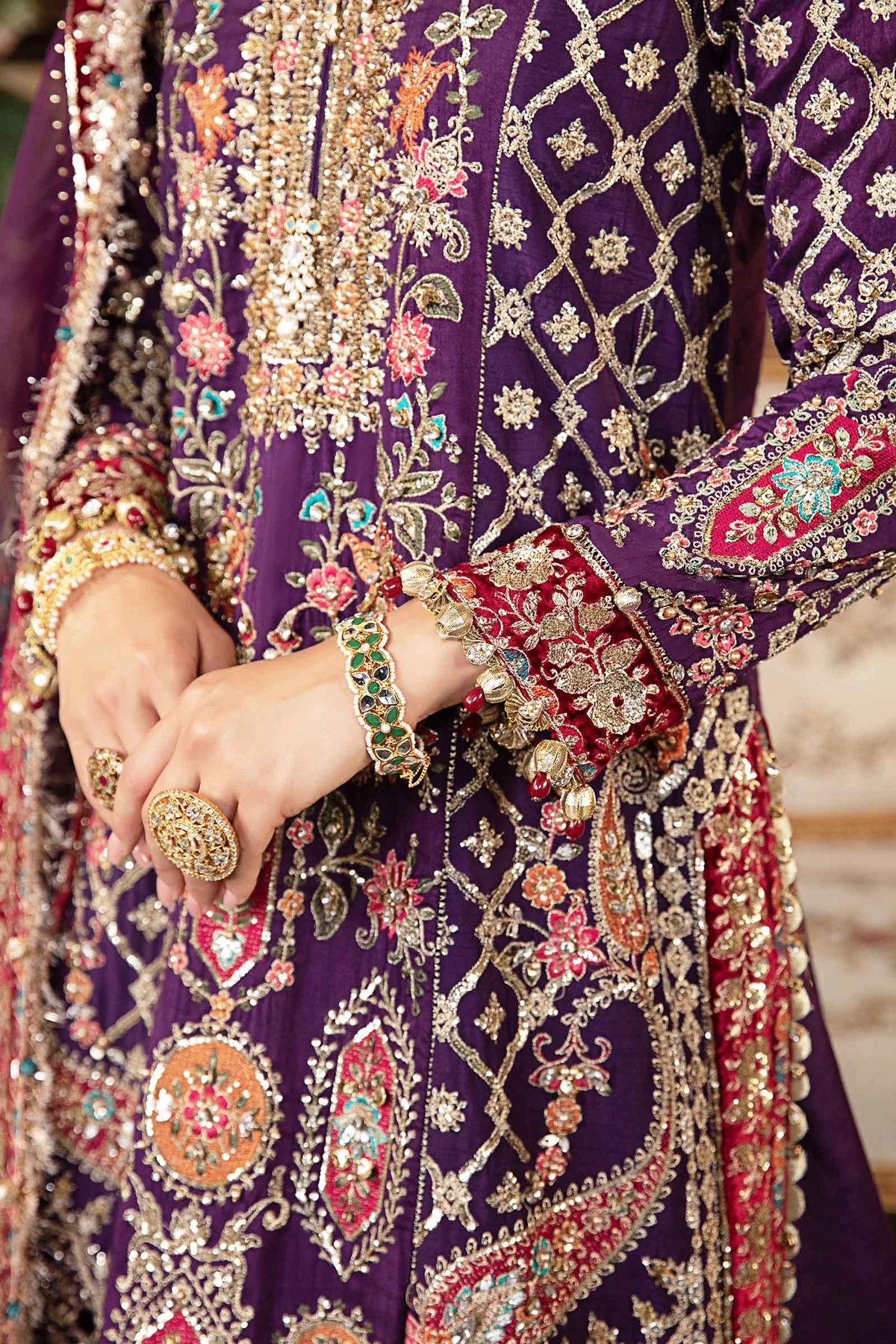 MARIA.B Mbroidered Wedding Collection | BD-2903 - Image 4