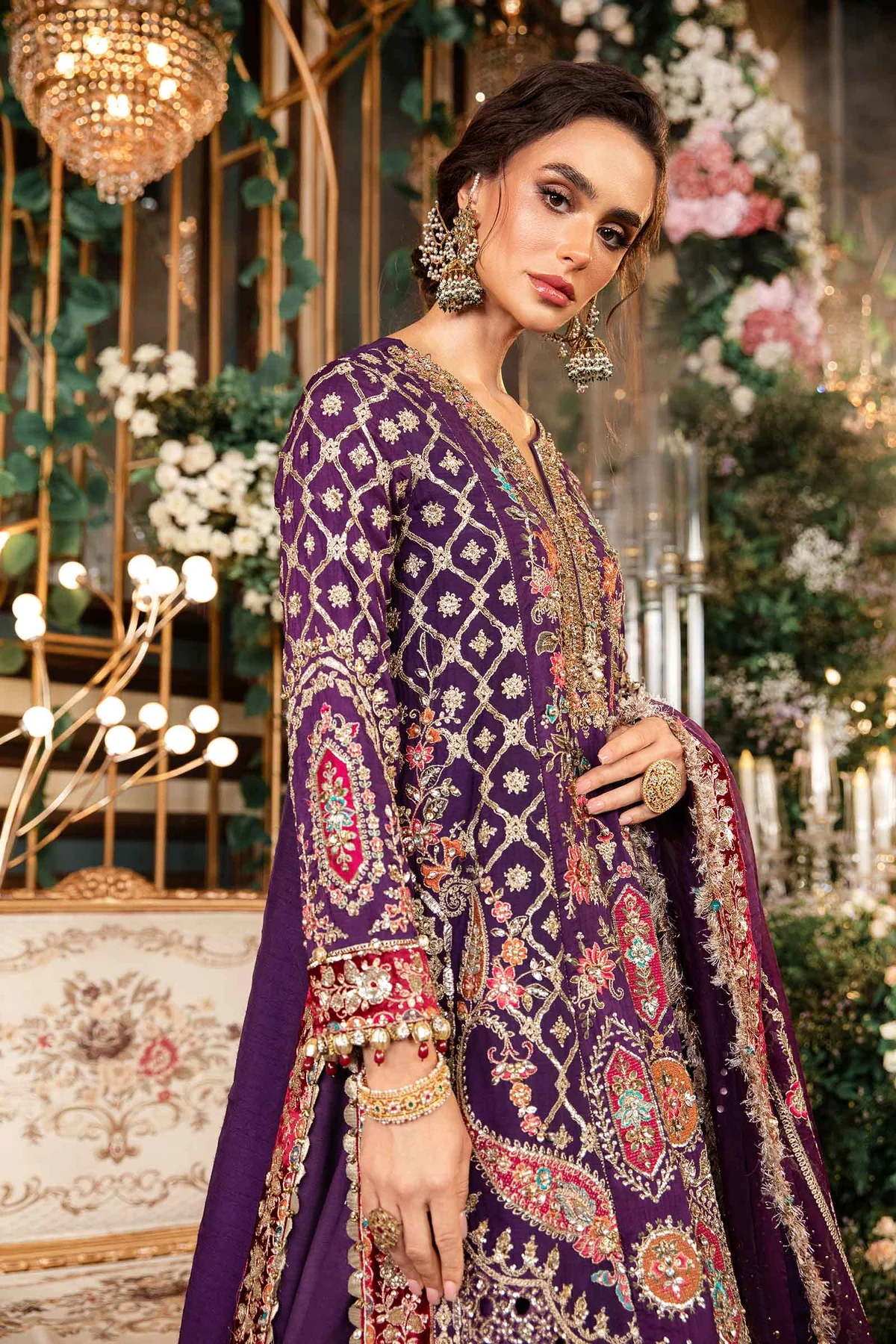 MARIA.B Mbroidered Wedding Collection | BD-2903 - Image 5