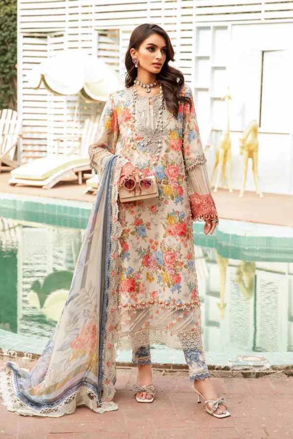 MARIA B M.Prints | Summer Lawn 2024 | Vol 2  | MPT-2204-A