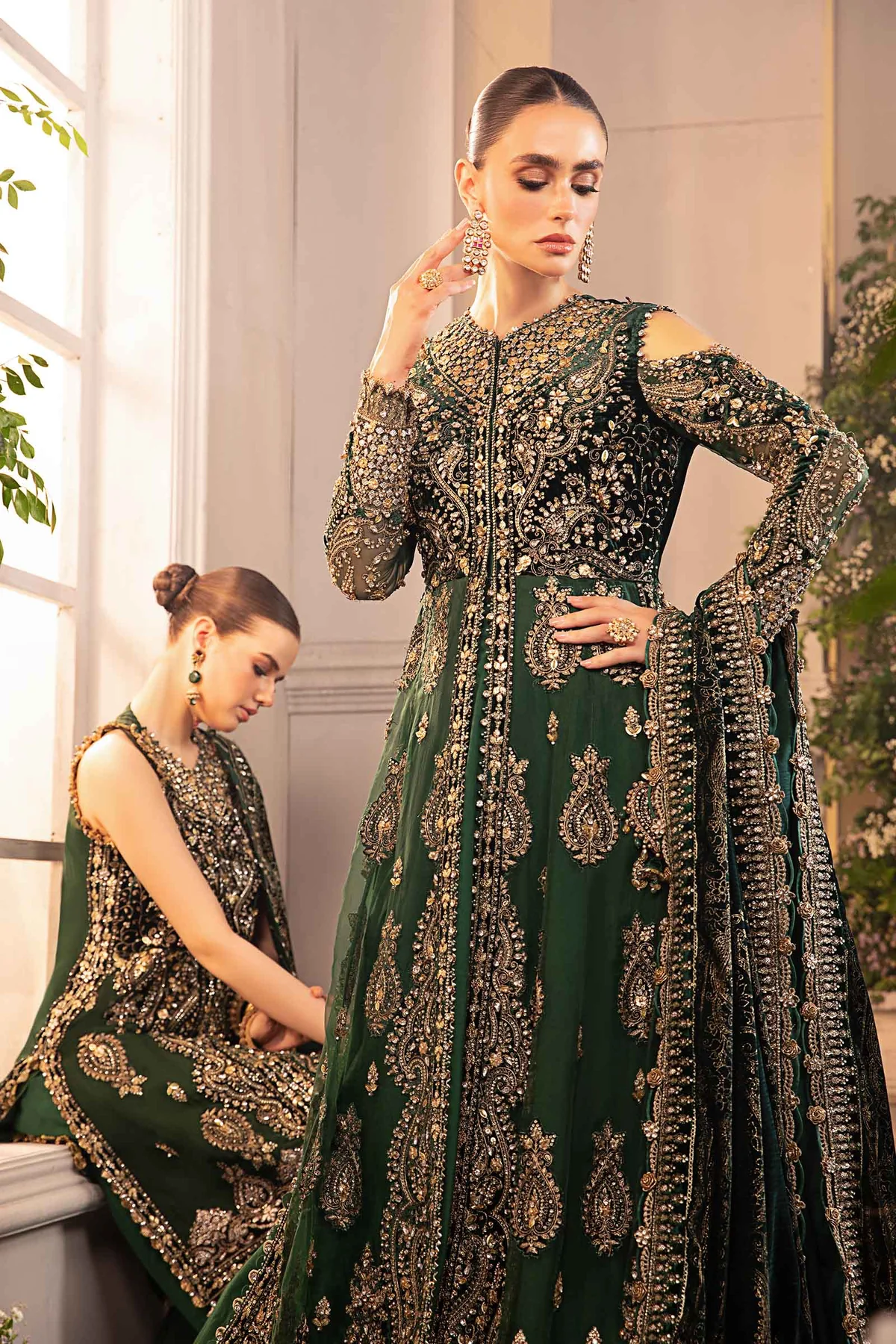 MARIA.B Mbroidered Wedding Collection | BD-2904 - Image 2