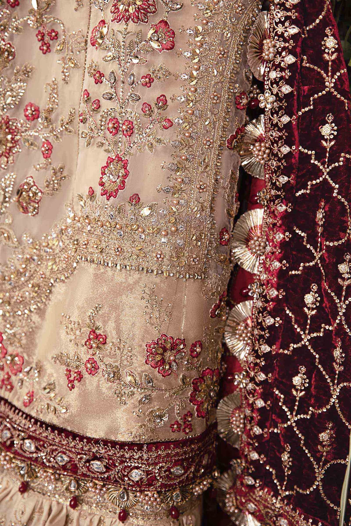 MARIA.B Mbroidered Wedding Collection | BD-2905 - Image 6