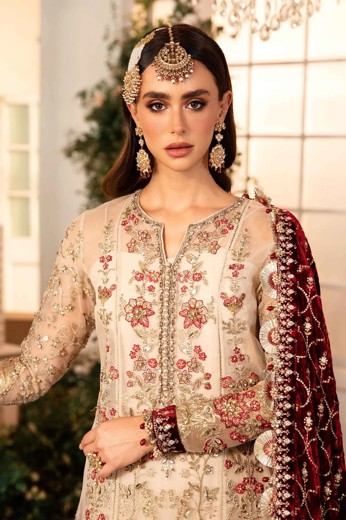 MARIA.B Mbroidered Wedding Collection | BD-2905 - Image 5