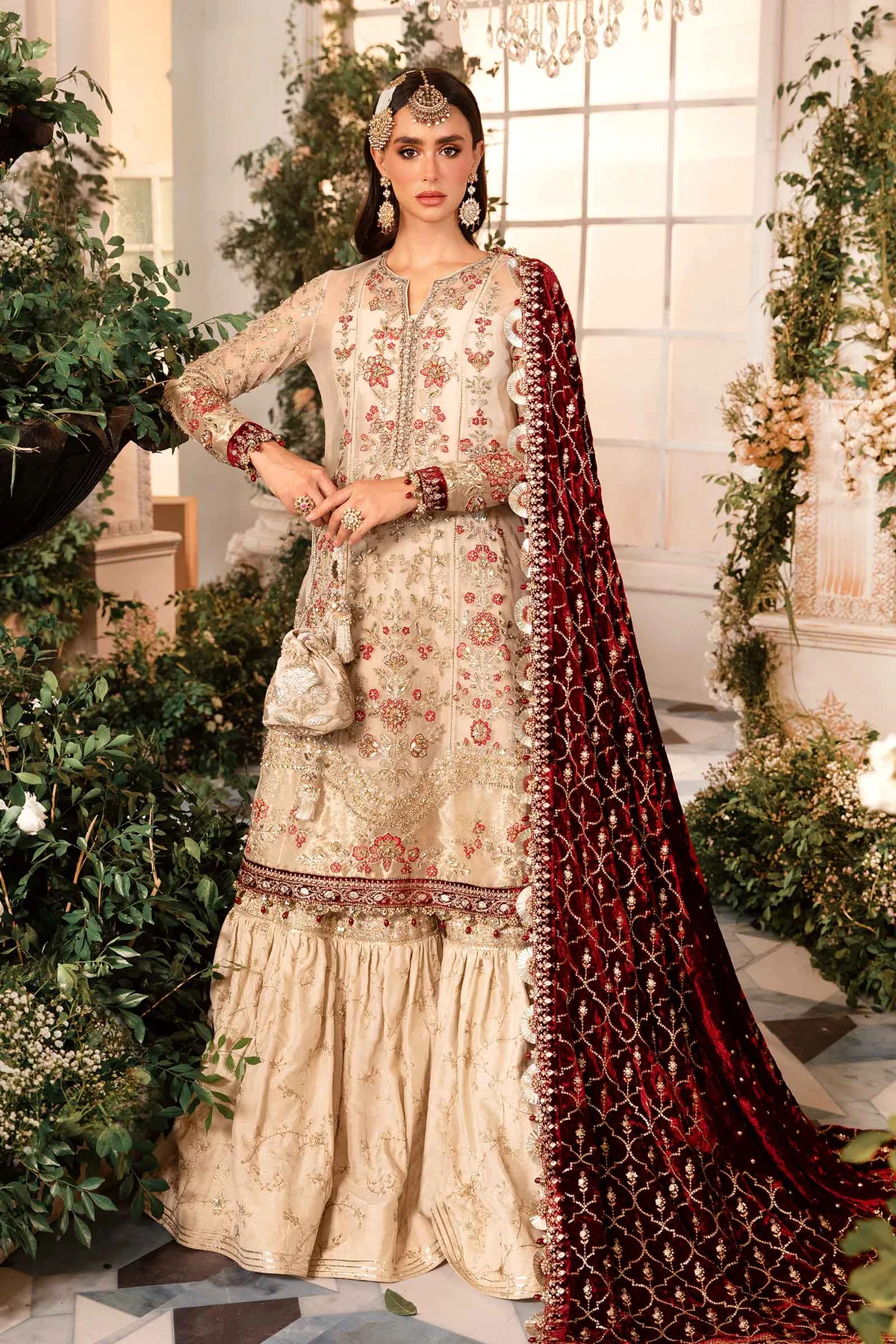 MARIA.B Mbroidered Wedding Collection | BD-2905