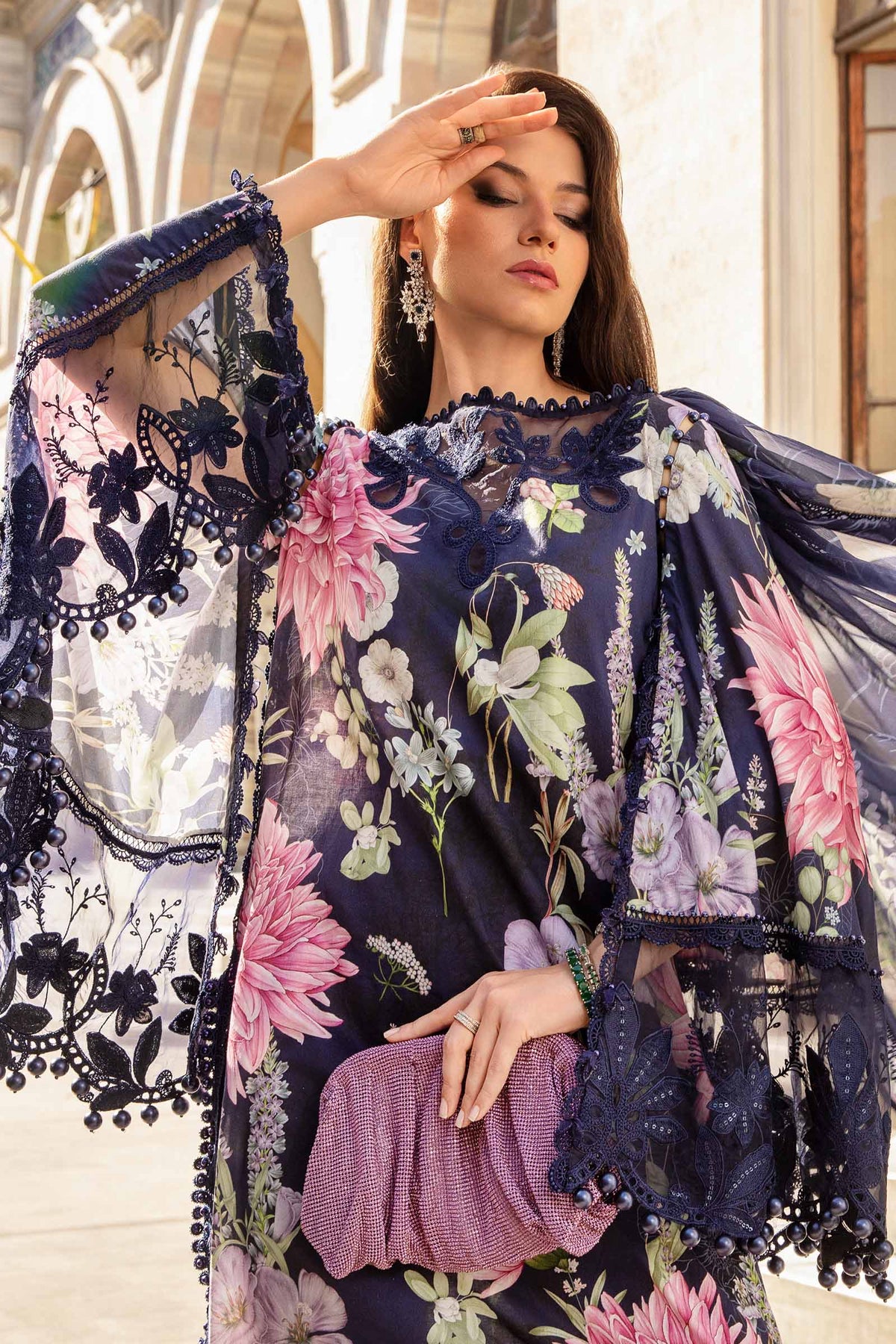 Maria B M-Prints Fall Edit | MPT-2306-B - Image 4