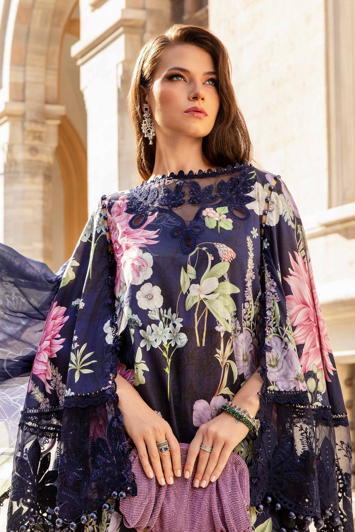 Maria B M-Prints Fall Edit | MPT-2306-B - Image 3