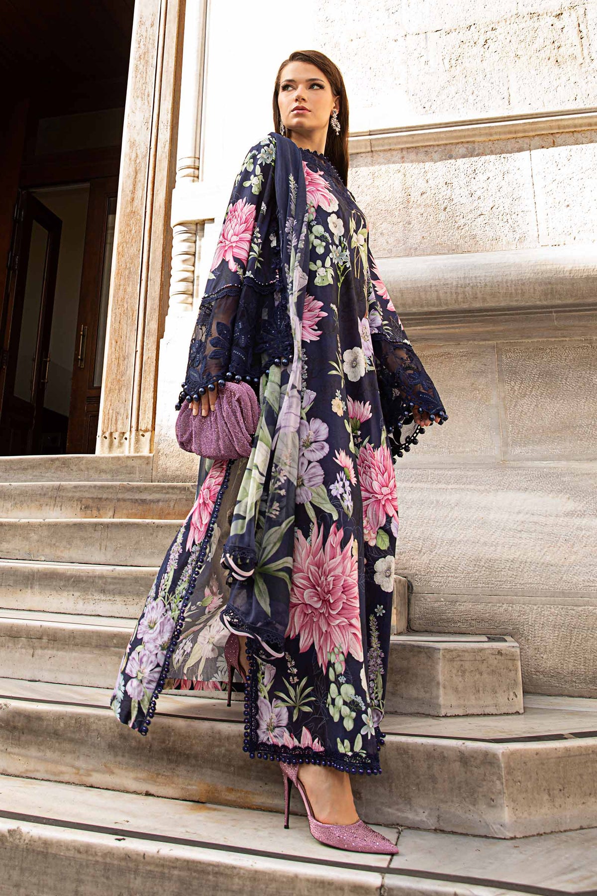 Maria B M-Prints Fall Edit | MPT-2306-B - Image 2