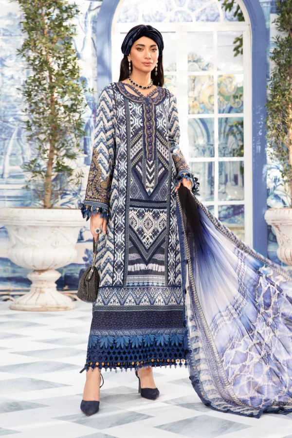MARIA B M.Prints | Summer Lawn 2024 | Vol 2  | MPT-2208-B