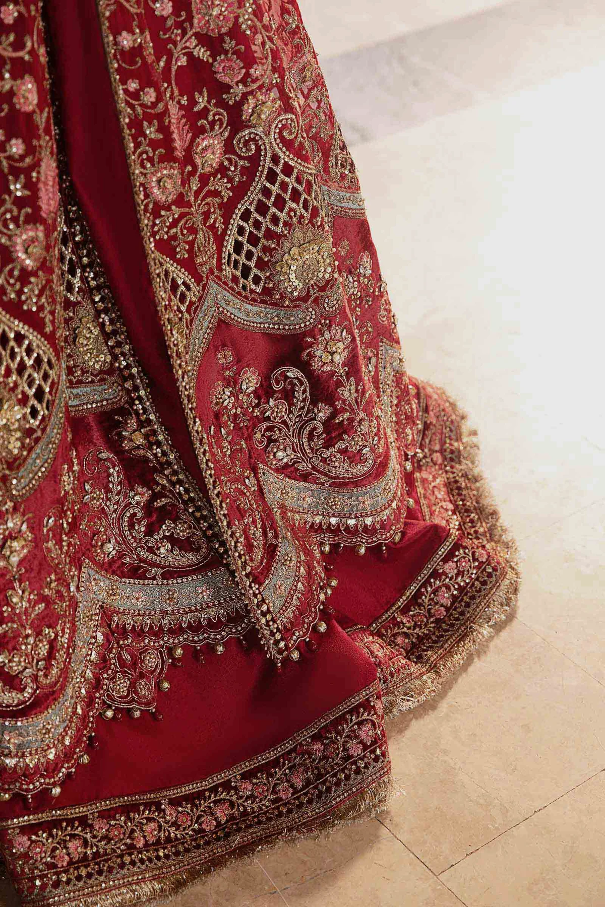 MARIA.B Mbroidered Wedding Collection | BD-2908 - Image 5