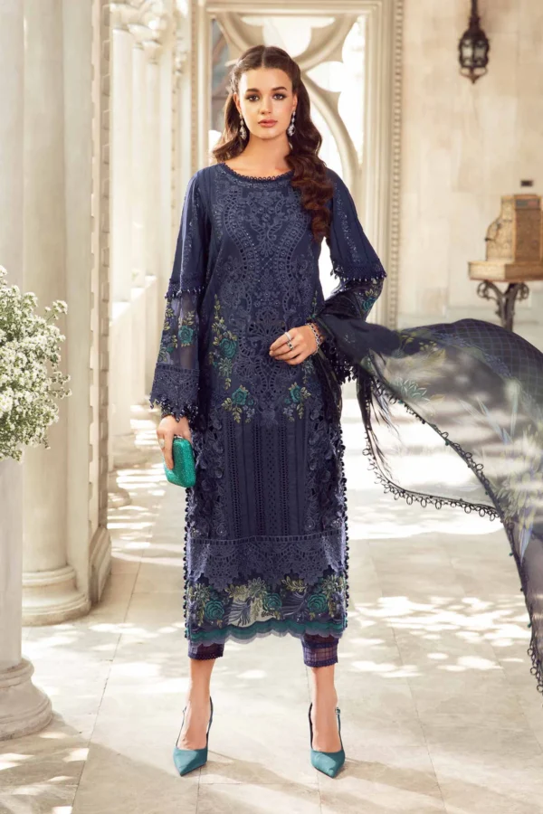 Alternative view of MARIA B Luxury EID Lawn 2024 | EID LAWN-24-09 (Copy)