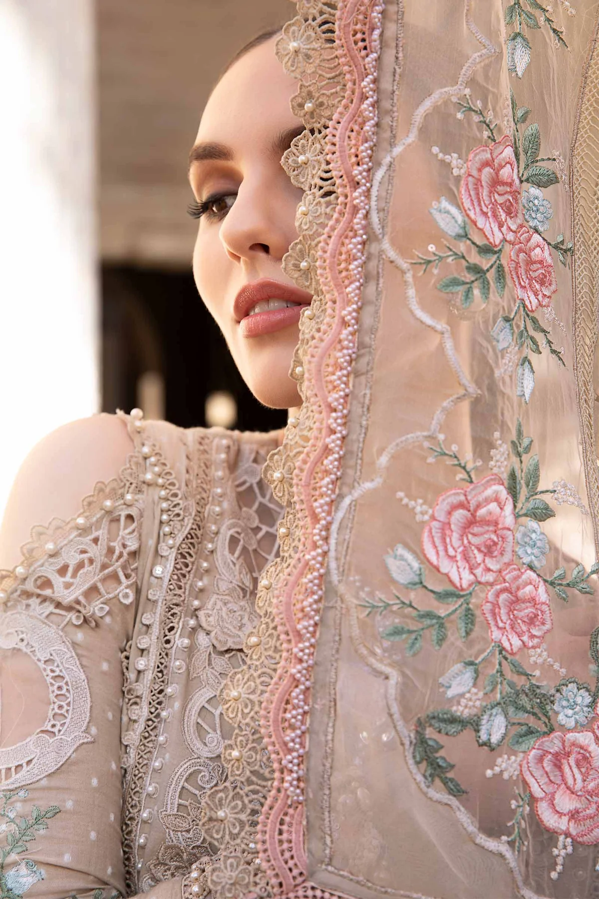 MARIA B Luxury Lawn 2024 | 10A - Image 5