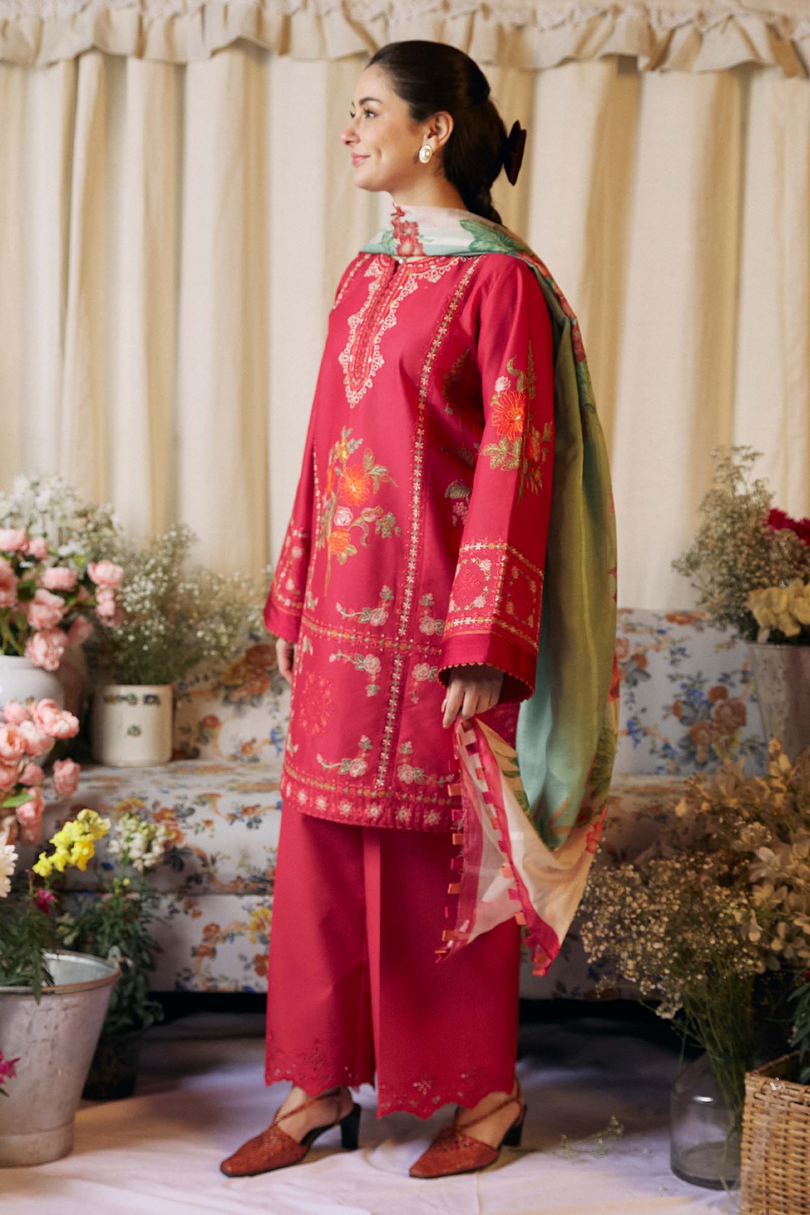 Coco by Zara Shahjahan Lawn Volume 2 2024 | 1A - Image 3