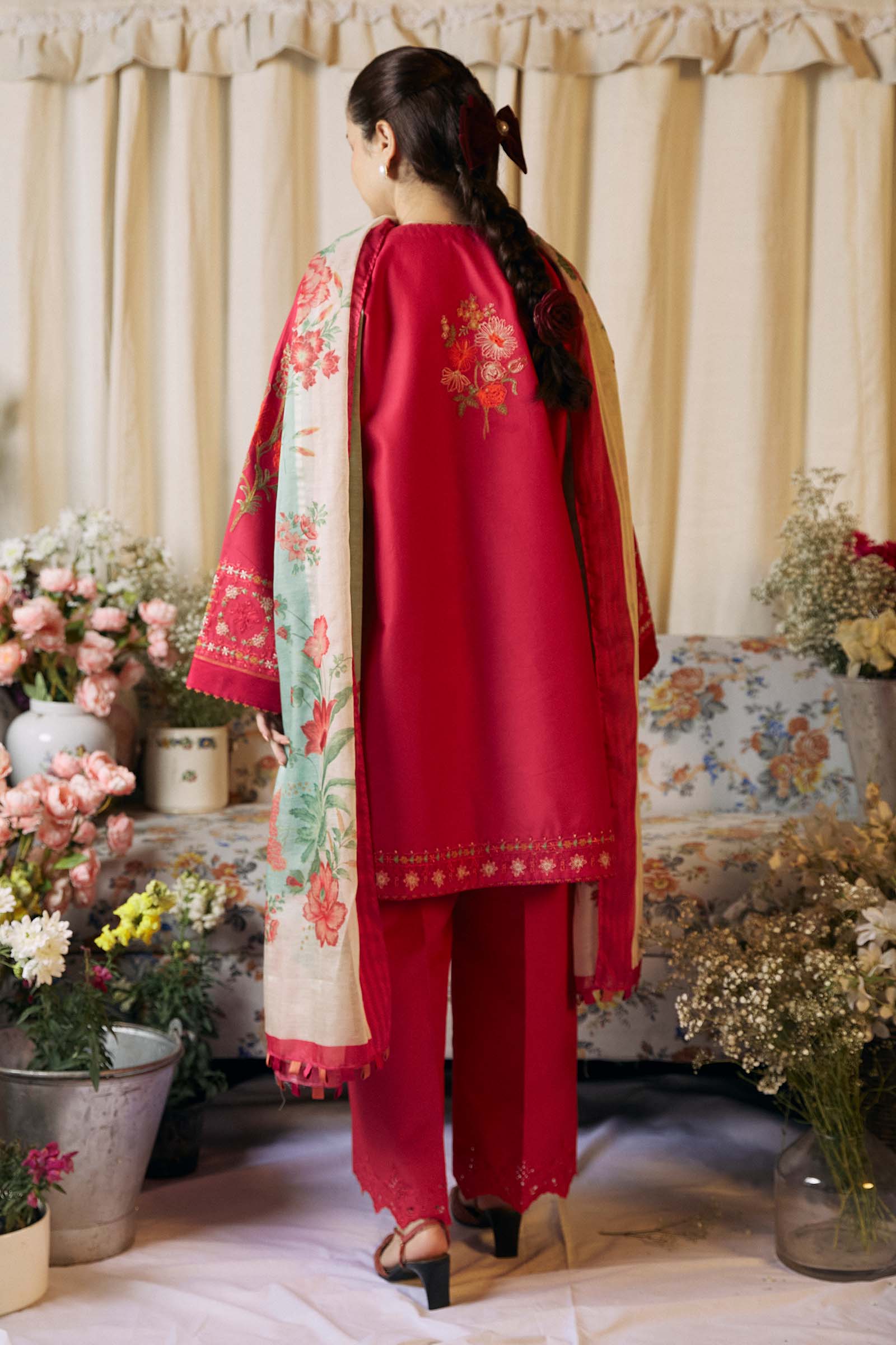 Coco by Zara Shahjahan Lawn Volume 2 2024 | 1A - Image 2