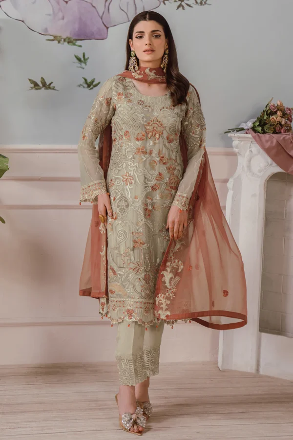 Alternative view of Ramsha Chiffon 2024 | Vol 25 | F-2505