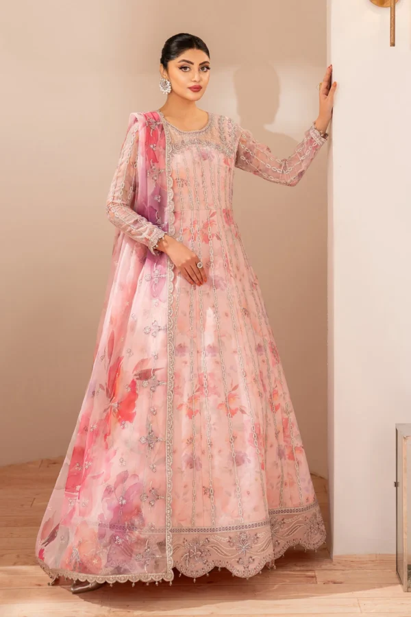 Alizeh Fleur Embroidered Printed Chiffon || AF-CH-2197-Rimayah